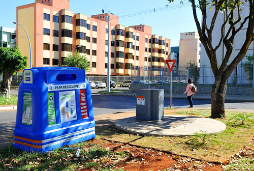 Cruzeiro já tem nove novos papa-recicláveis