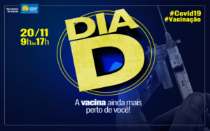 Vem aí o Dia D da vacinação contra a covid-19 no Guará