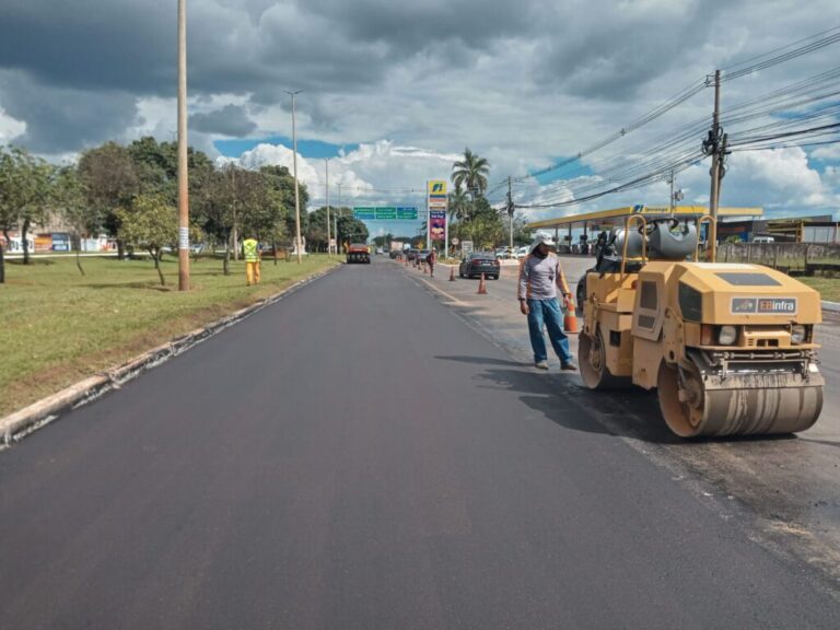 Governo Ibaneis investiu, desde 2021, R$ 4 milhões em asfalto novo para Taguatinga