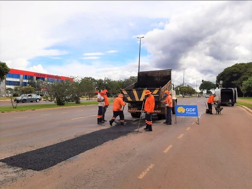 GDF Presente atua na segurança e manutenção das vias