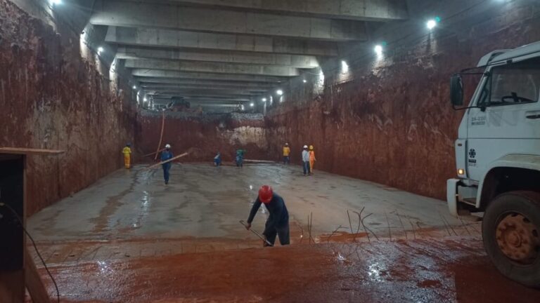 Túnel de Taguatinga está 65% pronto e torna-se orgulho da população da cidade