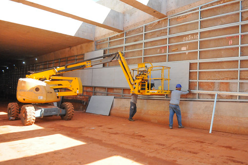 Revestimento interno do Túnel de Taguatinga começa a ser instalado