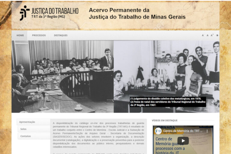 Catálogo on-line registra dissídios coletivos de 1989-2003 em Minas Gerais
