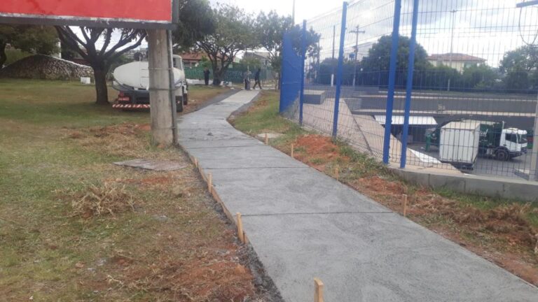 Calçada concluída na QNL 02, tapa-buracos na QNM 36 e asfalto no Setor QNC, em Taguatinga Norte