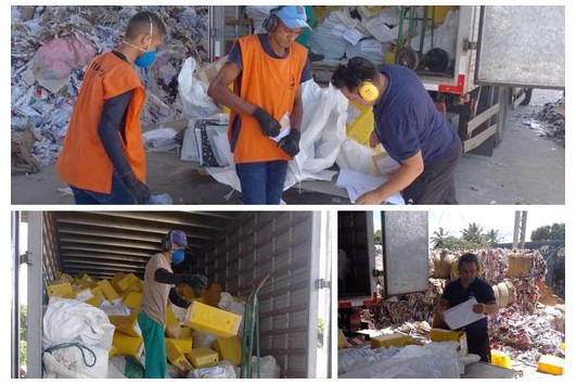 CE: Justiça Eleitoral já doou mais de 100 toneladas de documentos para reciclagem