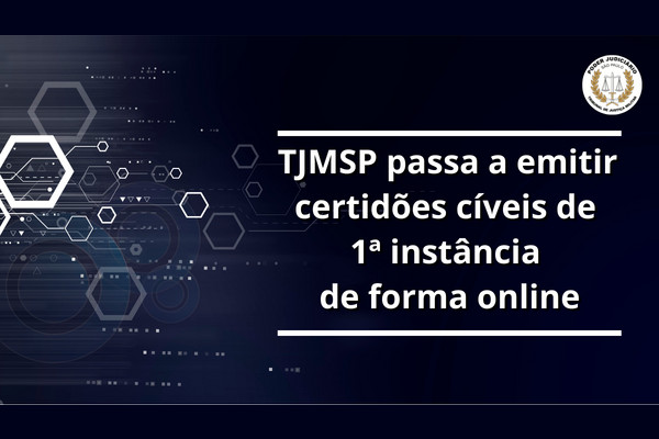 Justiça Militar paulista passa a emitir on-line certidões cíveis de 1ª instância
