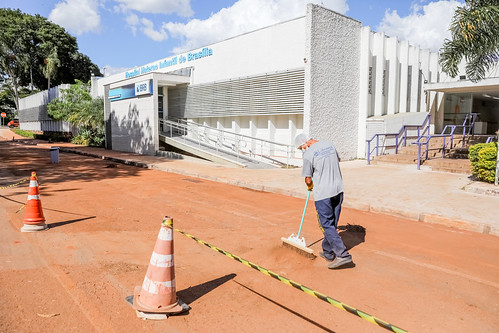 GDF trabalha no feriado para corrigir estragos deixados pela chuva