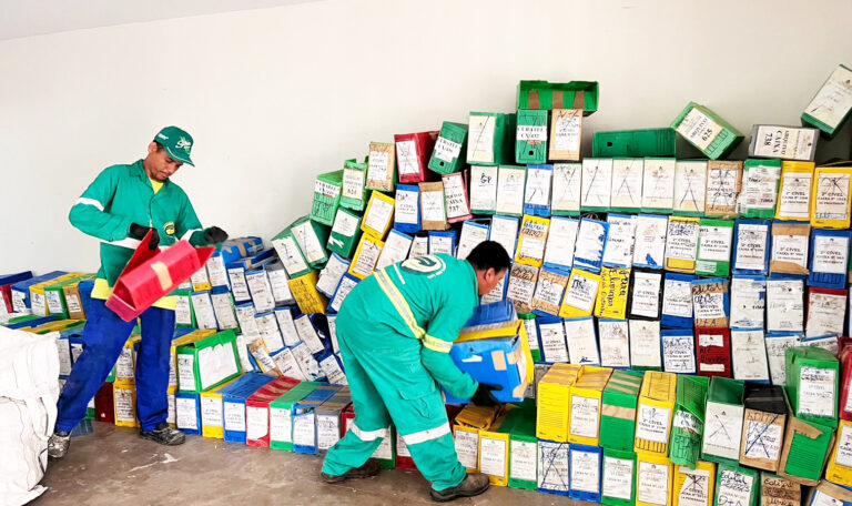 Fórum de São Luís doa cerca de 5 mil processos em papel para cooperativa de reciclagem