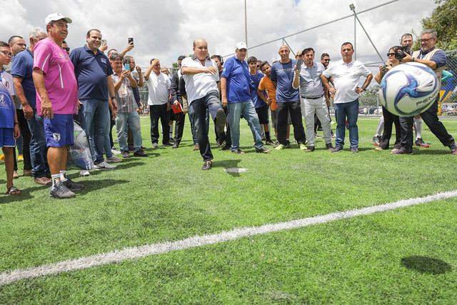 09/03/2024 - Novo campo sintético do Taquari leva lazer e esporte para população