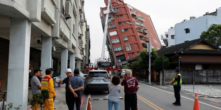 Governo brasileiro manifesta solidariedade por terremoto em Taiwan