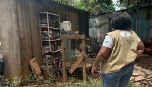 Ações de prevenção de combate à Dengue, na Vila Telebrasília