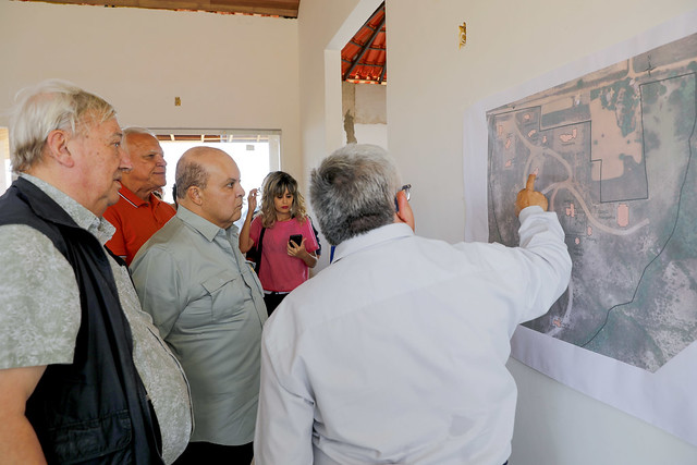 06/09/2024 - Governador visita às obras da comunidade terapêutica Fazenda da Esperança, em Ceilândia